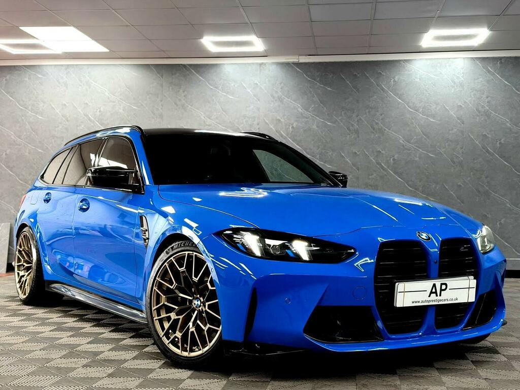 BMW M3 3.0 Biturbo Competition Touring Steptronic M Xdriv Blue #4