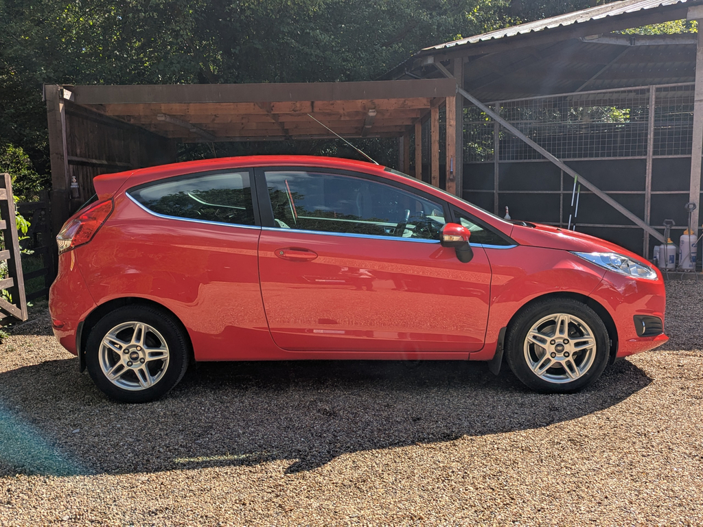 Ford Fiesta  Silver #8