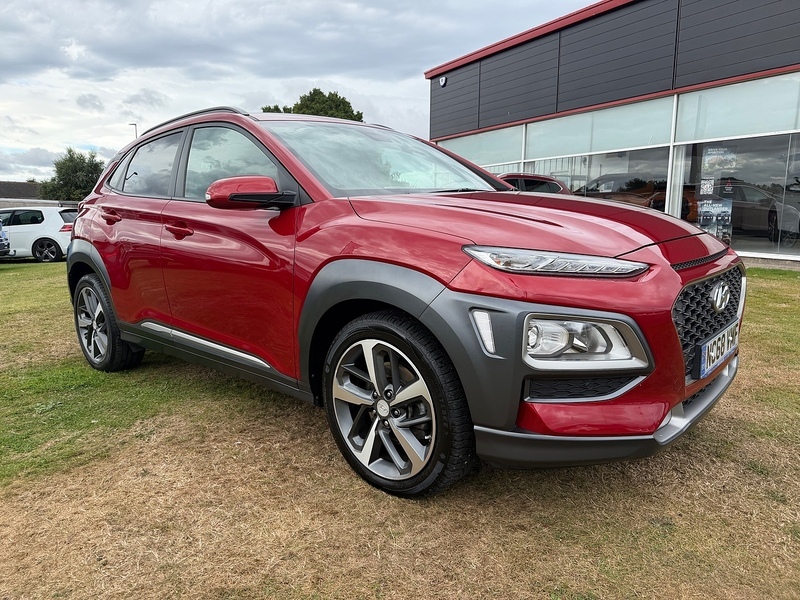 Hyundai Kona T-gdi Blue Drive Premium Se - 2019 68 Red