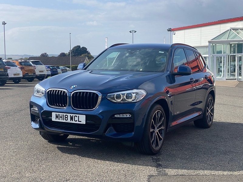 BMW X3 20D M Sport Blue