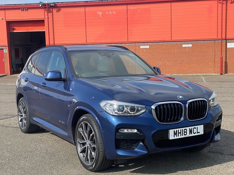 BMW X3 20D M Sport Blue #5