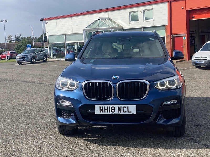 BMW X3 20D M Sport Blue #4