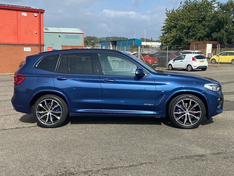 BMW X3 20D M Sport Blue #6