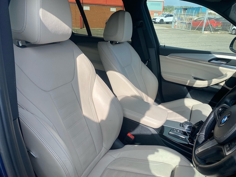 BMW X3 20D M Sport Blue #2