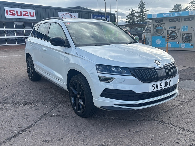 Skoda Karoq 2.0 Tdi Sportline Suv 4Wd Euro 6 White