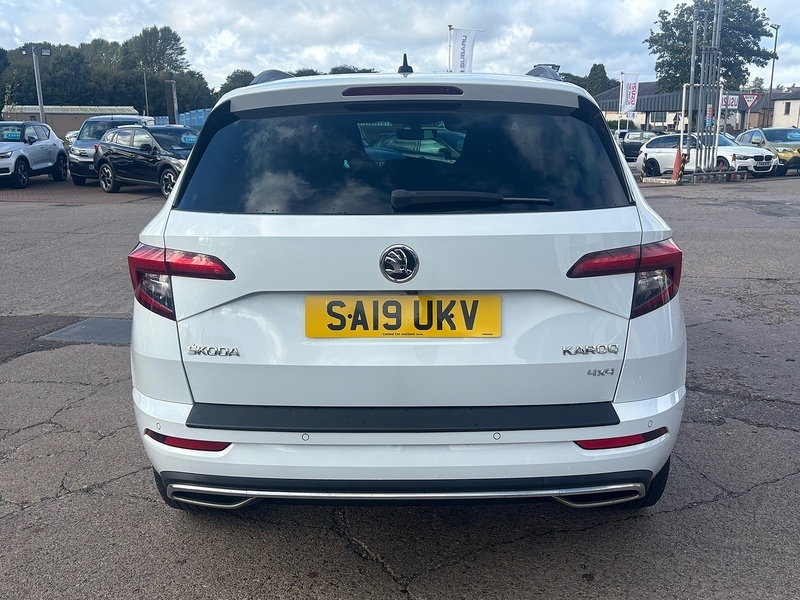 Skoda Karoq 2.0 Tdi Sportline Suv 4Wd Euro 6 White #5