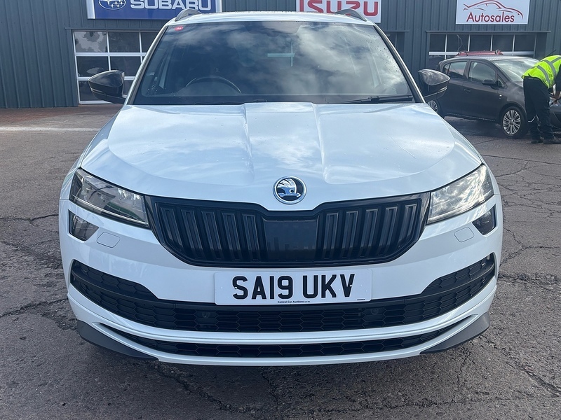 Skoda Karoq 2.0 Tdi Sportline Suv 4Wd Euro 6 White #2