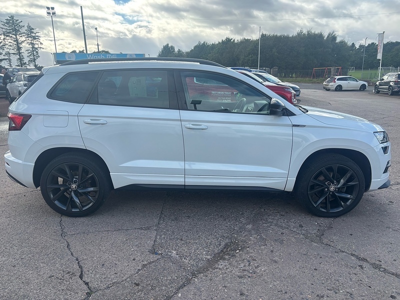 Skoda Karoq 2.0 Tdi Sportline Suv 4Wd Euro 6 White #3
