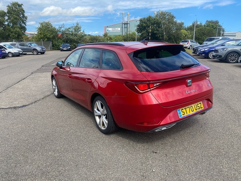 Seat Leon 1.5 Etsi Mhev Fr Estate Hybrid Dsg Euro Red #5