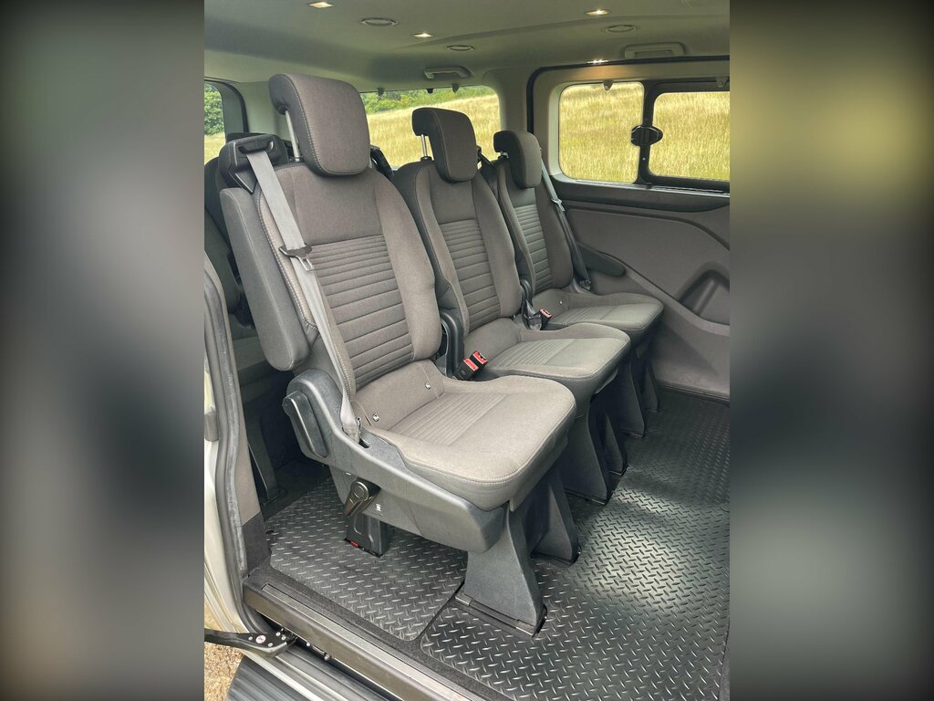 Ford Tourneo Custom 320 Ecoblue Shuttle L2 Silver #12