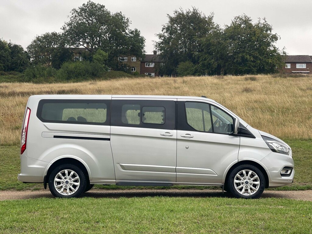 Ford Tourneo Custom 2.0 320 Ecoblue Titanium L2 Euro 6 Ss Silver #3