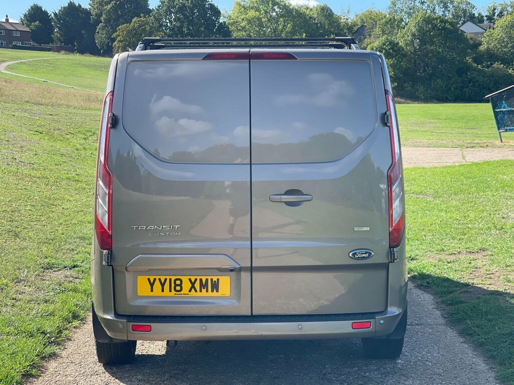 Ford Transit Custom 2.0 320 Ecoblue Limited Crew Van L1 H1 Euro 6 Silver #6