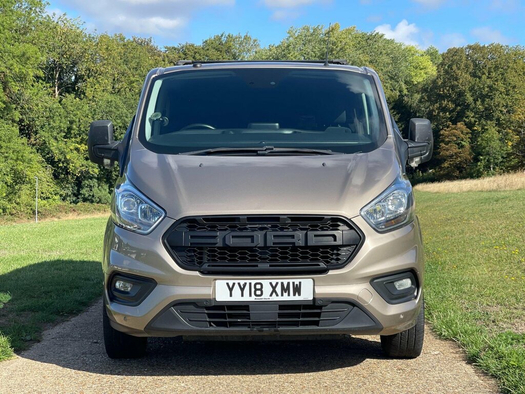 Ford Transit Custom 2.0 320 Ecoblue Limited Crew Van L1 H1 Euro 6 Silver #2