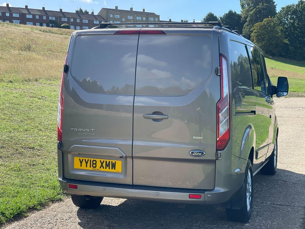 Ford Transit Custom 2.0 320 Ecoblue Limited Crew Van L1 H1 Euro 6 Silver #5