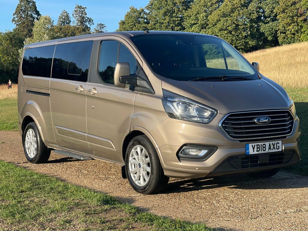Ford Tourneo Custom 2.0 310 Ecoblue Titanium L2 Euro 6 Ss Silver #2