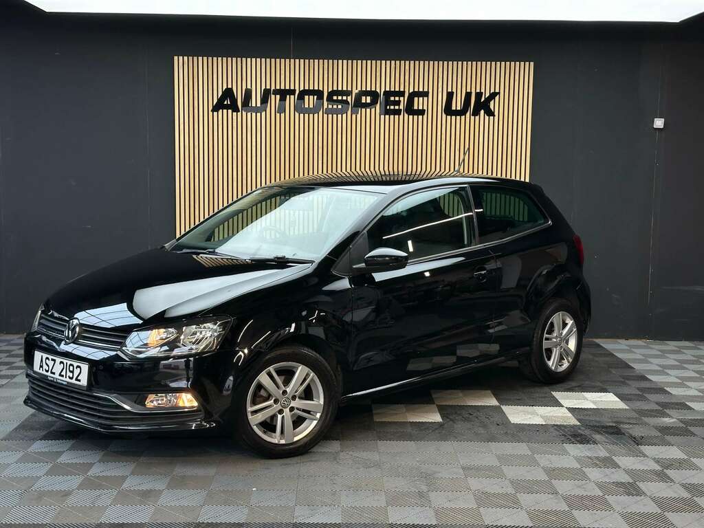Volkswagen Polo 1.2 Tsi Bluemotion Tech Match Hatchback Black #4