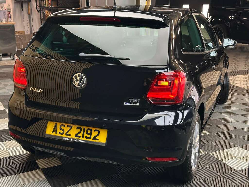 Volkswagen Polo 1.2 Tsi Bluemotion Tech Match Hatchback Black #6