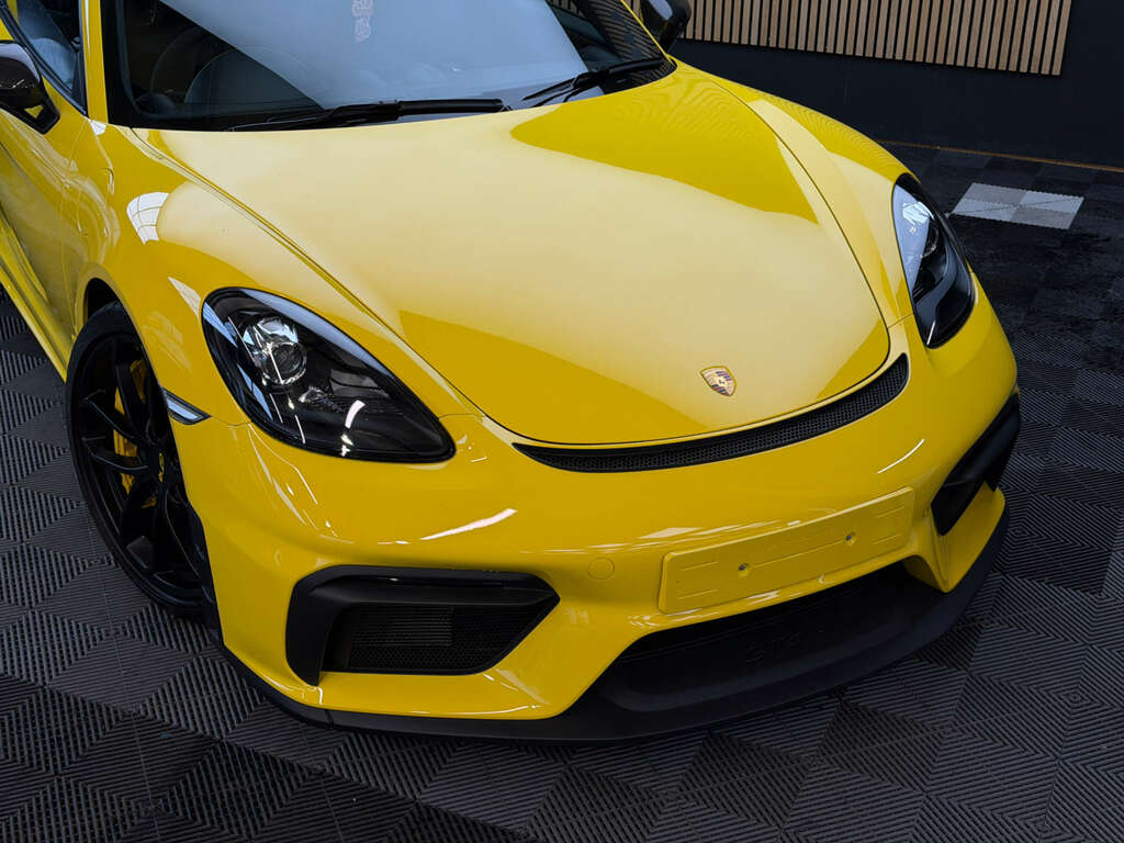 Porsche 718 Cayman Coupe 4.0 Gt4 Coupe Euro 6 Ss Yellow #3