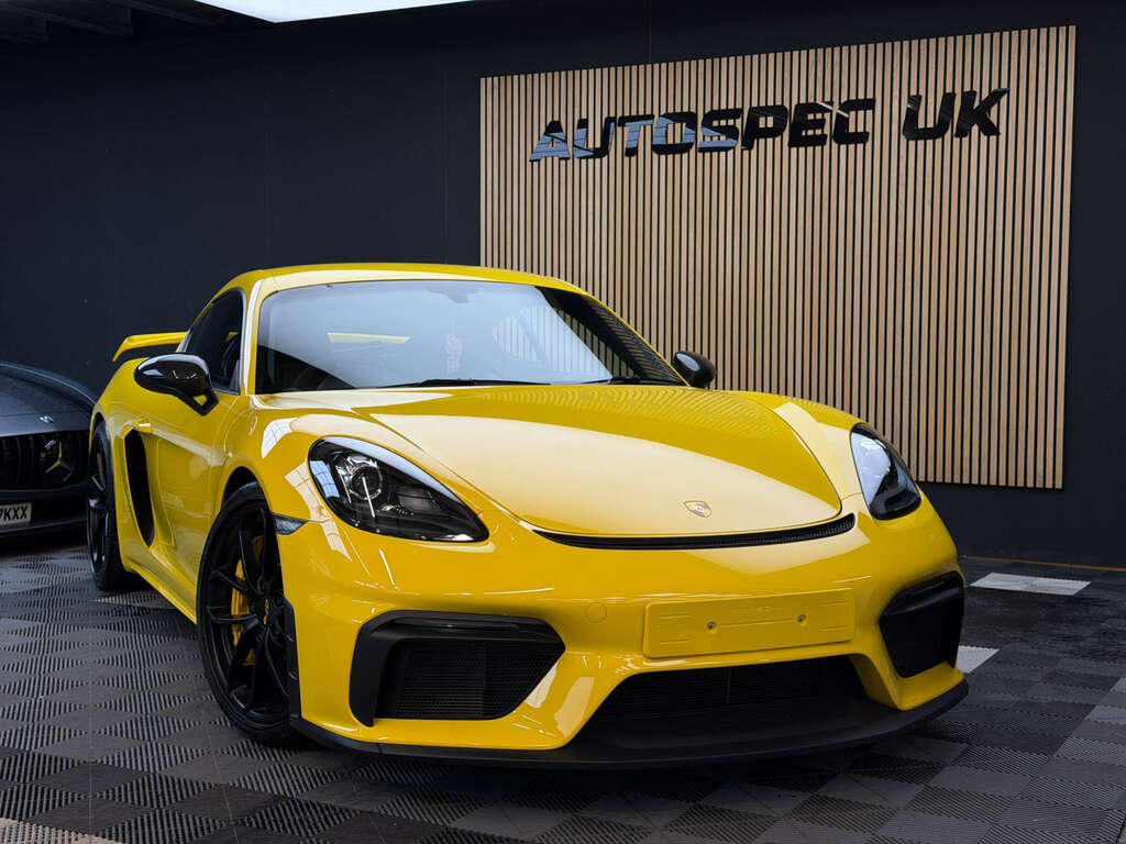 Porsche 718 Cayman Coupe 4.0 Gt4 Coupe Euro 6 Ss Yellow #4