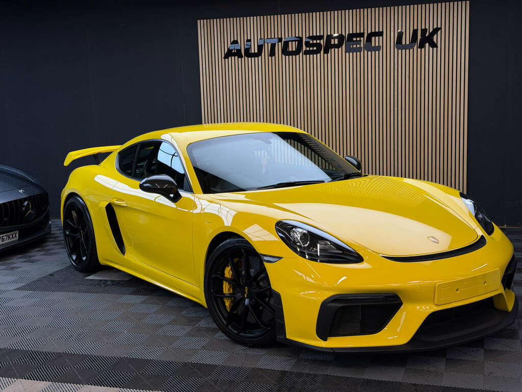 Porsche 718 Cayman Coupe 4.0 Gt4 Coupe Euro 6 Ss Yellow #2