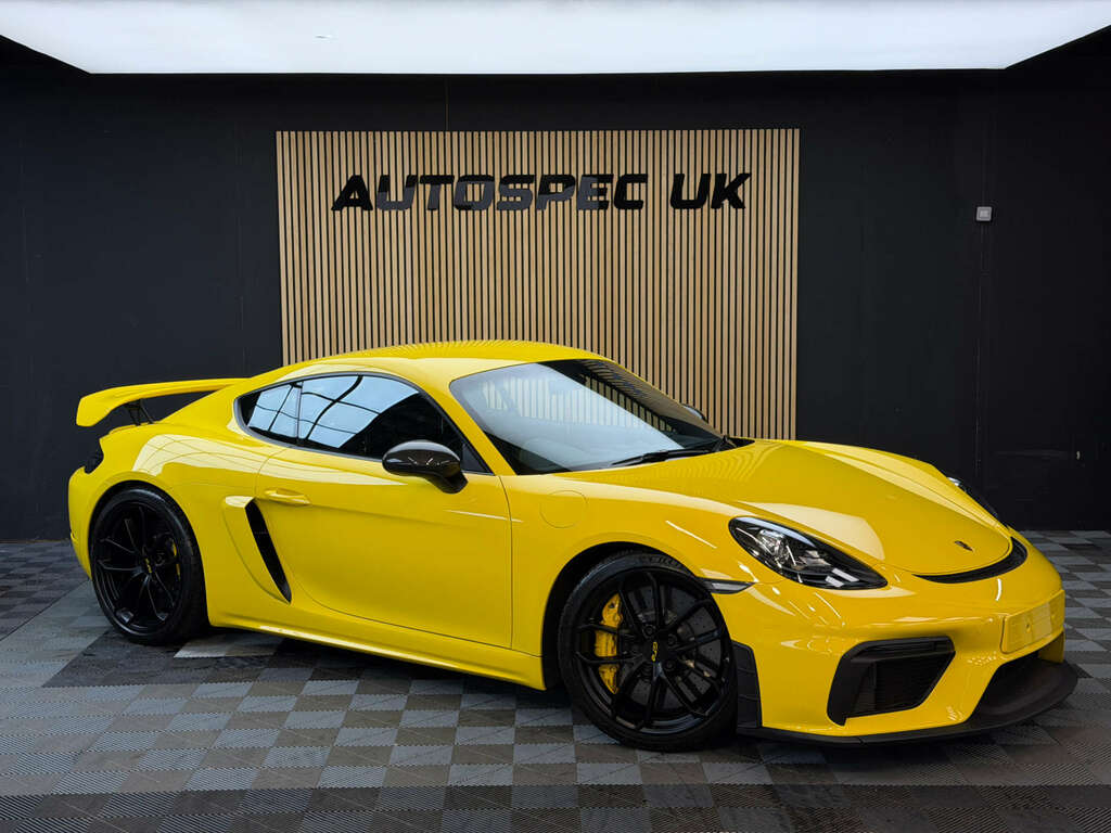 Porsche 718 Cayman Coupe 4.0 Gt4 Coupe Euro 6 Ss Yellow