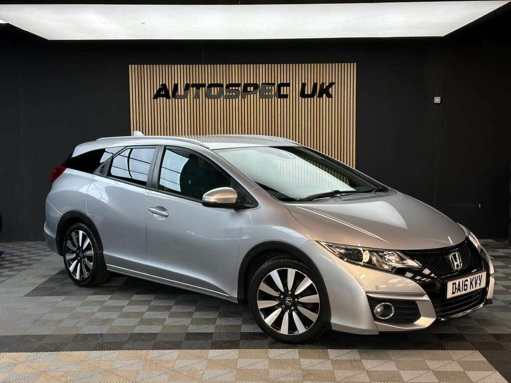Honda Civic 1.6 I-dtec Sr Tourer Euro 5 Ss Silver