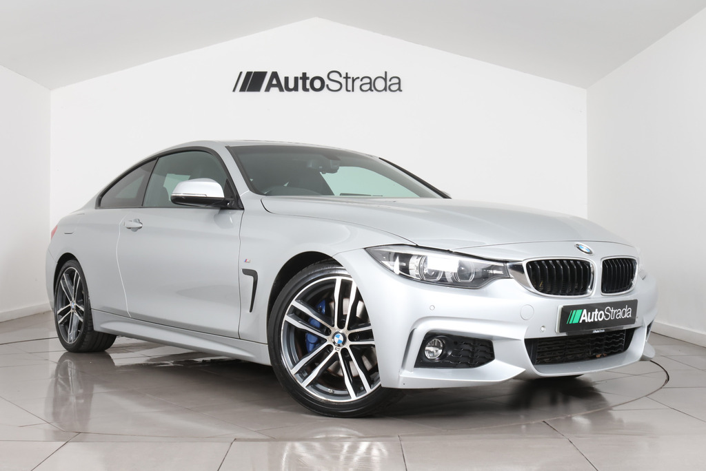 BMW 4 Series Gran Coupe 420D M Sport Coupe Silver