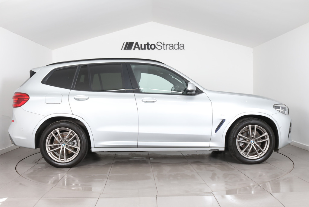 BMW X3 Xdrive20i M Sport Silver #4