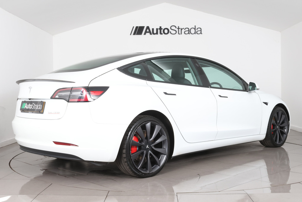 Tesla Model 3 Performance Awd White #5