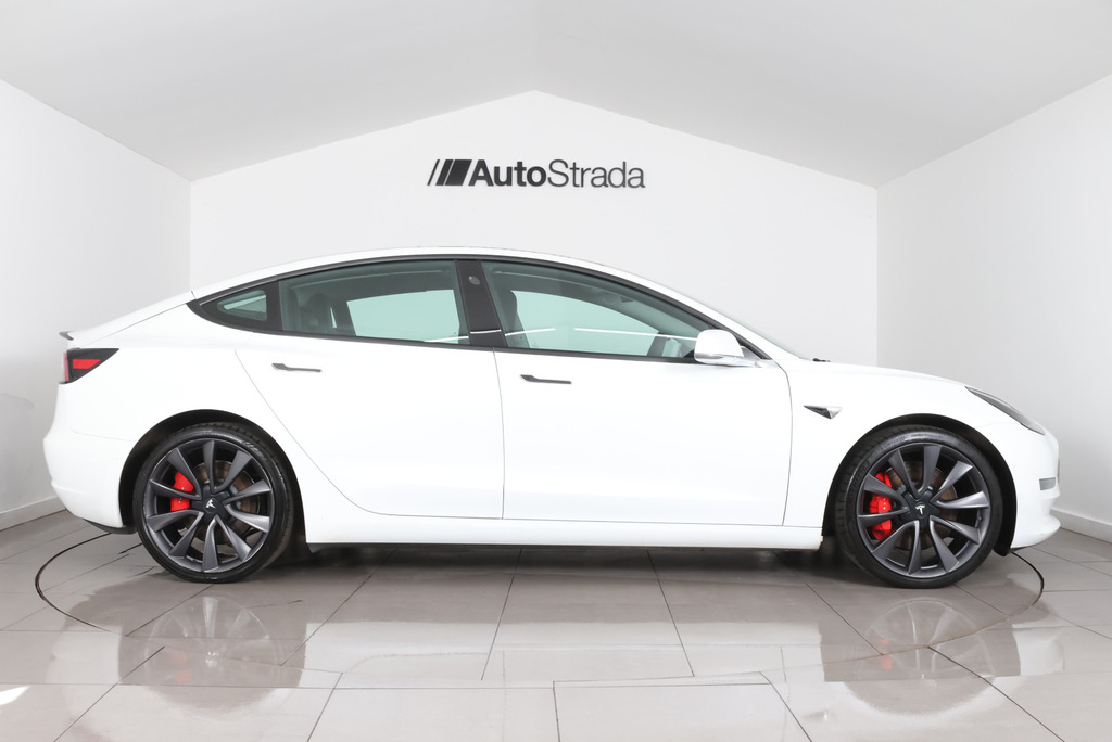 Tesla Model 3 Performance Awd White #4