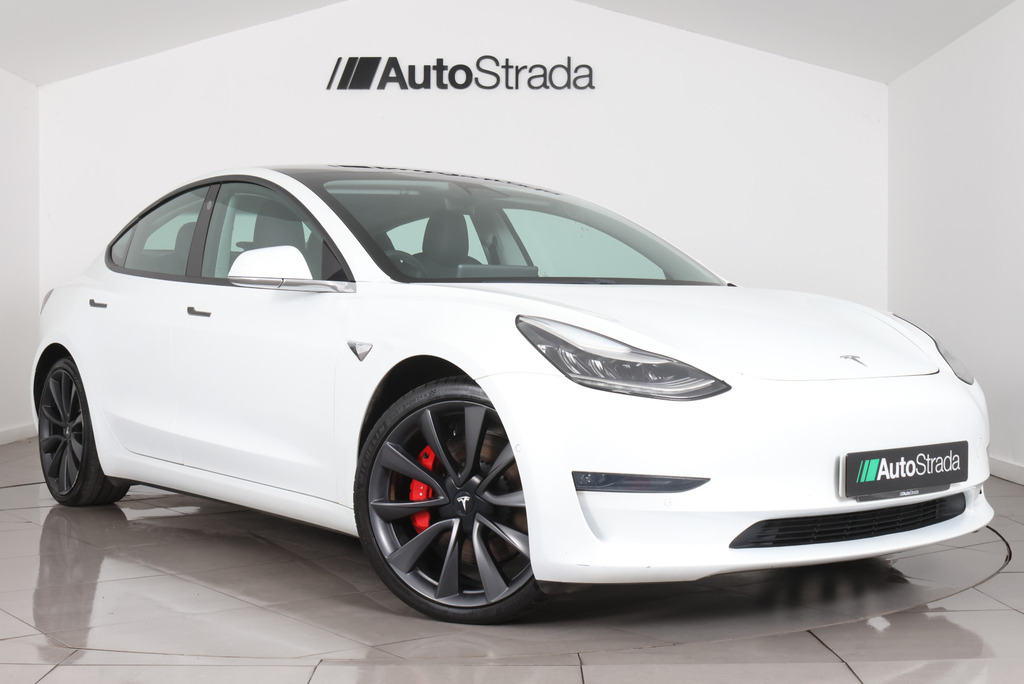 Tesla Model 3 Performance Awd White