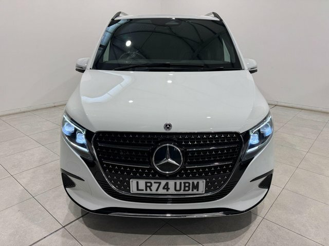 Mercedes-Benz V Class V300d Premium G-tronic Euro White #5