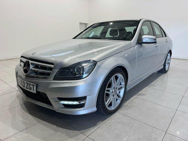 Mercedes-Benz C Class C200 Cdi Amg Sport Silver