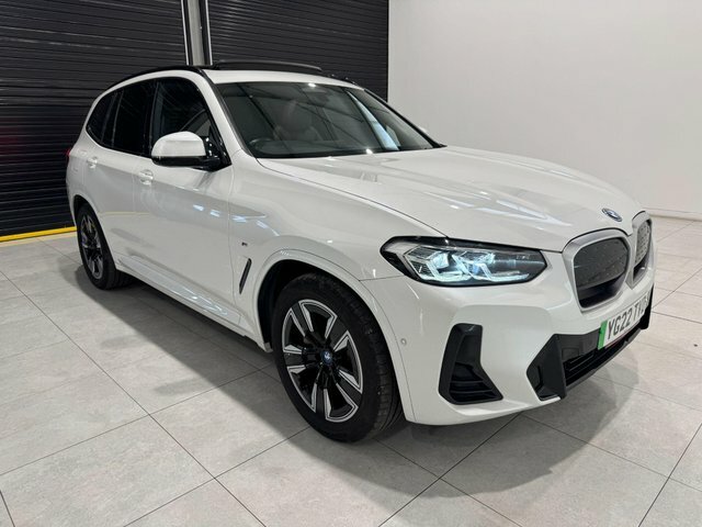 BMW iX3 80Kwh M Sport White #6