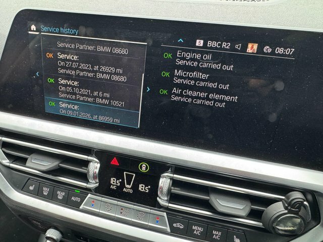 BMW 3 Series 320D Mht Xdrive M Sport Step Plus Pack Black #16
