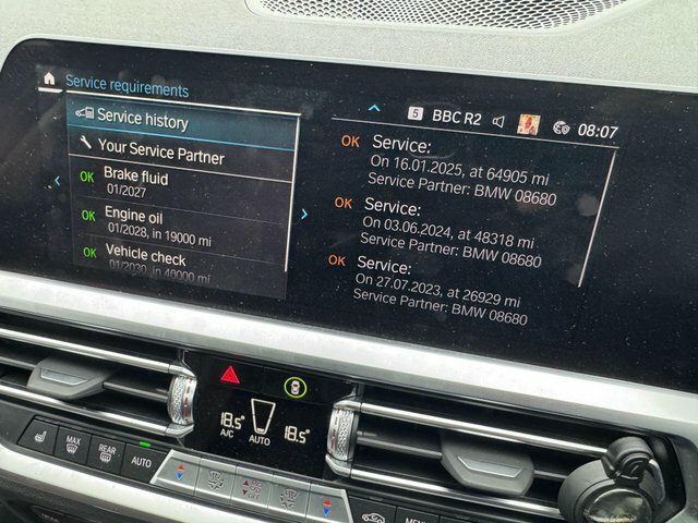BMW 3 Series 320D Mht Xdrive M Sport Step Plus Pack Black #15