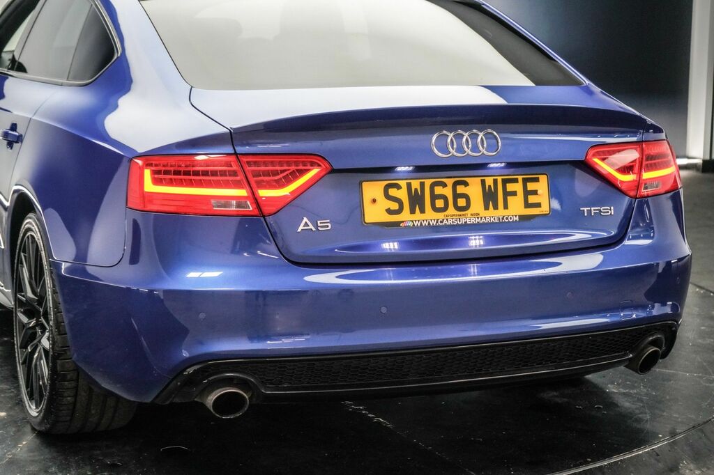 Audi A5 S5 Sportback Tfsi Quattro Black Edition Blue #16