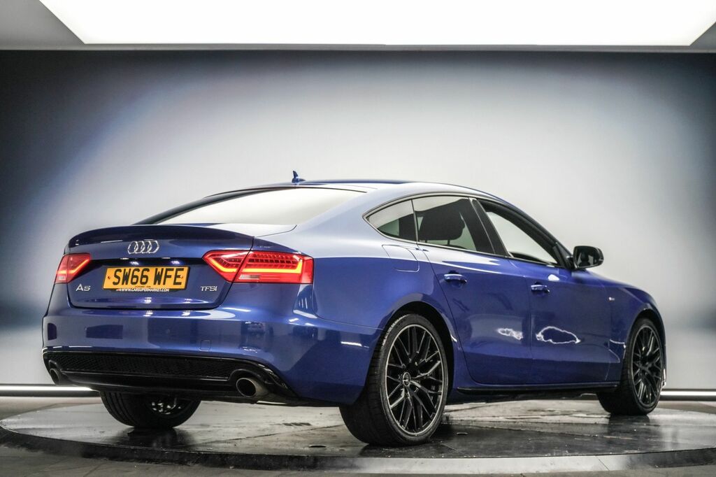 Audi A5 2016 1.8 Tfsi Black Edition Plus Sportback Pet Blue #3
