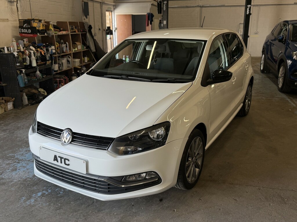 Volkswagen Polo 1.2 Tsi Bluemotion Tech Se Design White #3