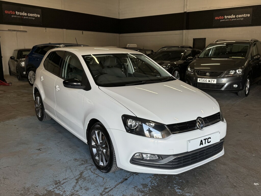 Volkswagen Polo 1.2 Tsi Bluemotion Tech Se Design White