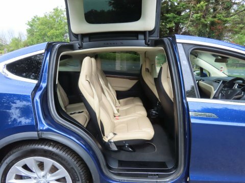 Tesla Model X 245Kw 75Kwh Dual Motor Blue #13