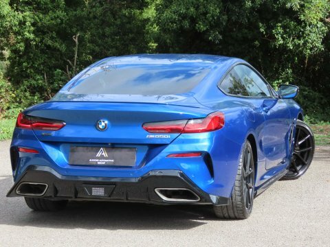 BMW 8 Series 4.4 M850i V8 Blue #4