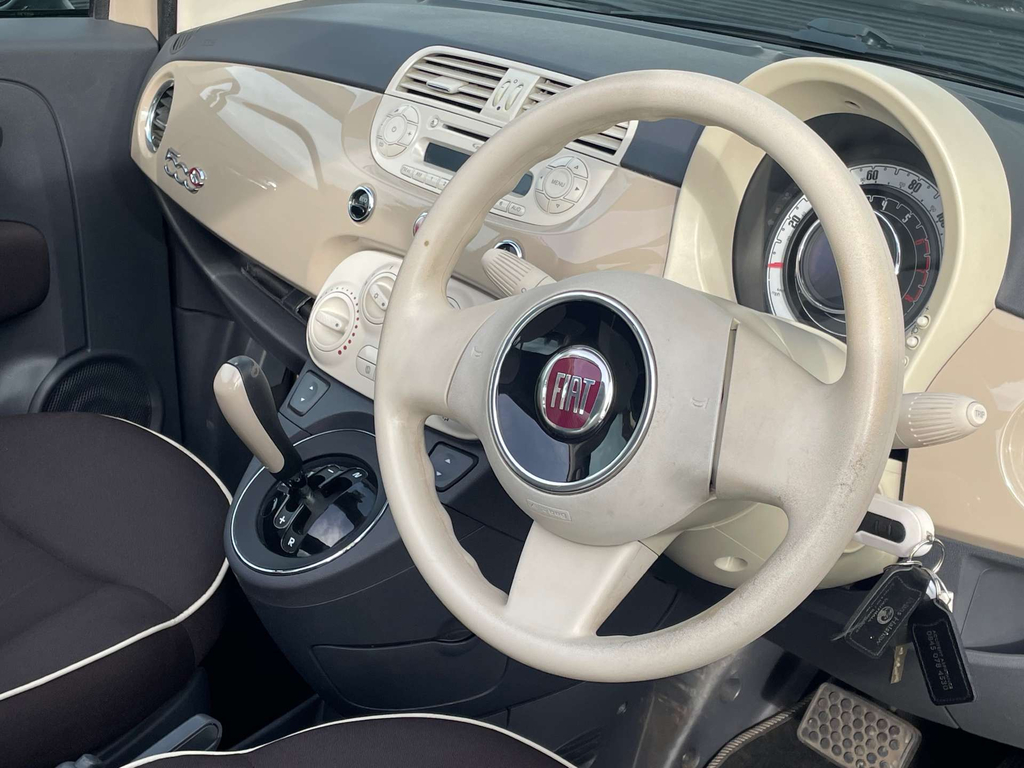 Fiat 500C Pop White #13