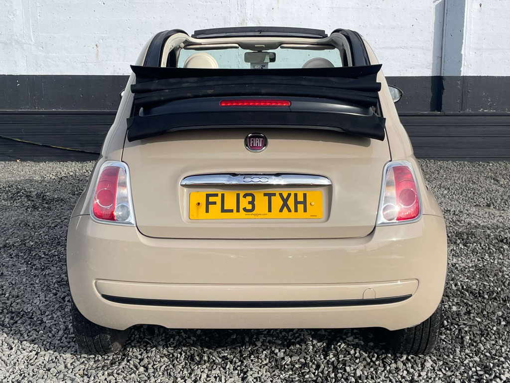 Fiat 500C Pop White #8