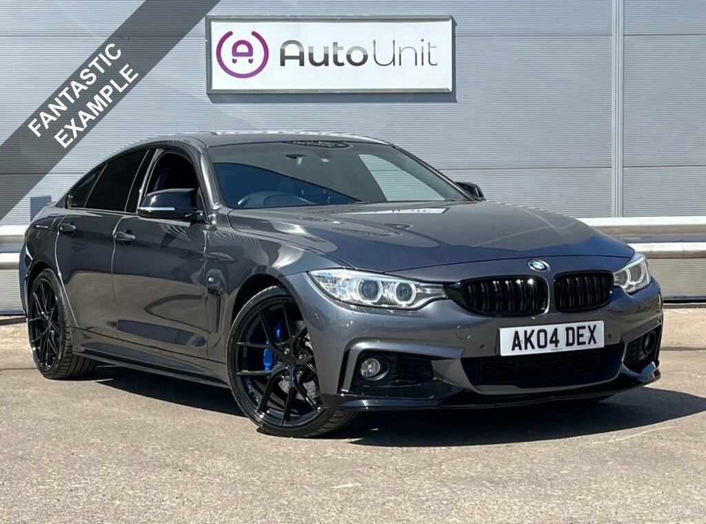 BMW 4 Series Gran Coupe 3L M Sport Grey