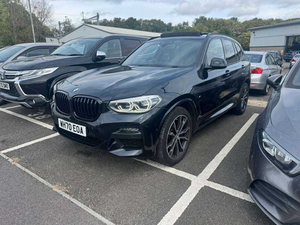 BMW X3 Xdrive20d Mht M Sport Step Black #1