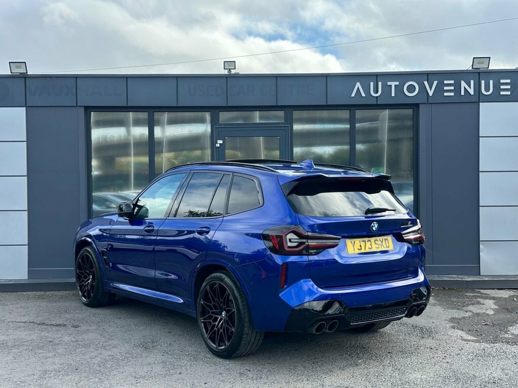 BMW X3 M 3L Competition Blue #4