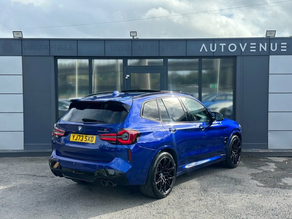 BMW X3 M 3L Competition Blue #3
