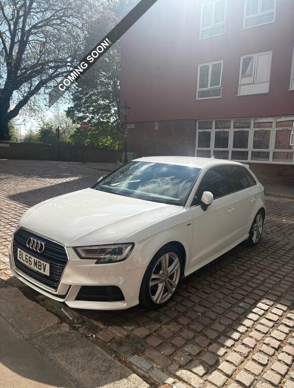 Audi A3 2L S Line White