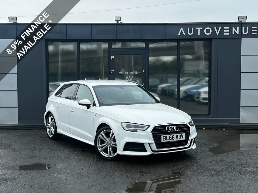 Audi A3 2L S Line White